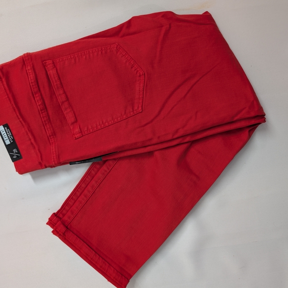 Liverpool Women's Burnt Orange (Molten Lava) Stretch Pull On Chloe Crop Pant - Picture 5 of 8